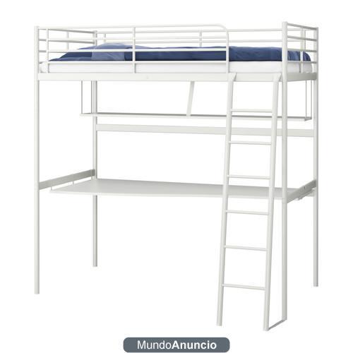 Estructura cama alta+ tablero