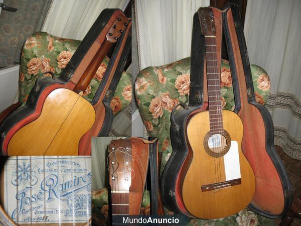 Guitarra de Jose Ramirez hecha a mano del 1938