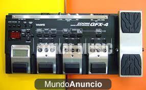 pedalera zoom gfx 4 impecable!!