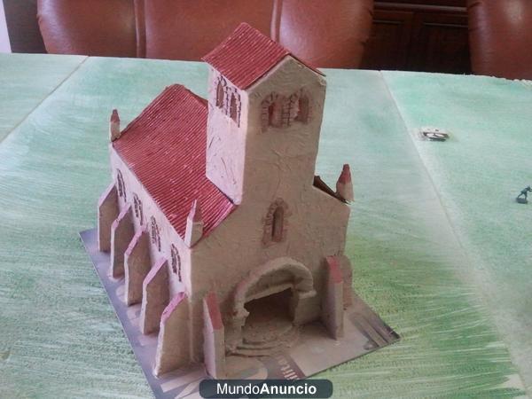 vendo iglesia de corcho escala 1/72