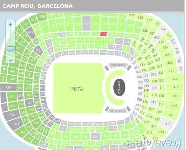 VENDO SOBRE CON 2 ENTRADAS U2 30 JUNIO BCN-UBICACION EXCEPCIONAL