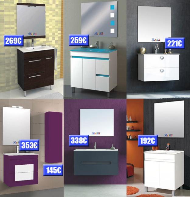 descuentos hasta 40% en muebles baño