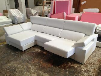 Fabrica de sofas, sofas modelo luna brazos elevables