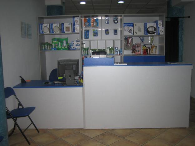 Mostrador,mesa y mueble de tienda