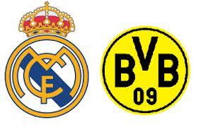 Real madrid borussia  3 bolis juntos en lateral