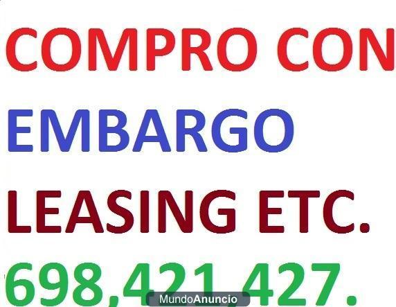 COMPRO VEHICULOS  EMBARGADOS CON LEASING ETC...