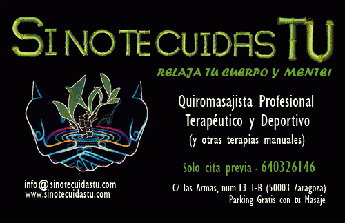 Quiromasajista profesional terapeutico y deportivo