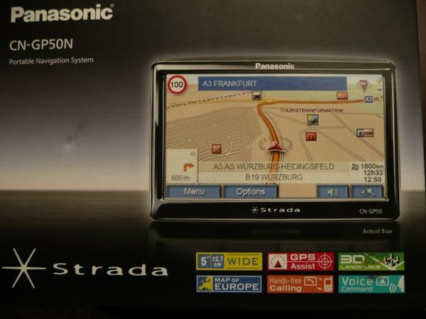 GPS Panasonic Strada como nuevo