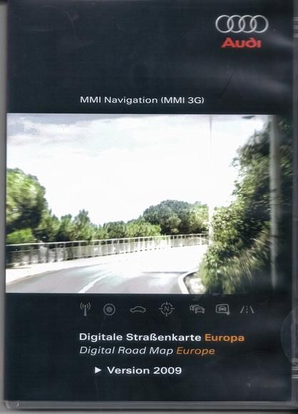 SE VENDE DVD NAVEGATION GPS ORIGINAL MMI PARA AUDI A5,A6,A8,Q7Etc.