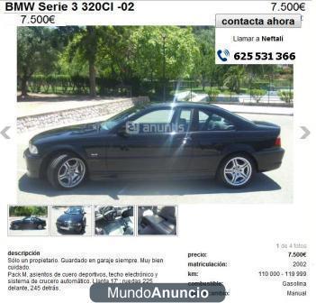 SE VENDE BMW COUPÉ