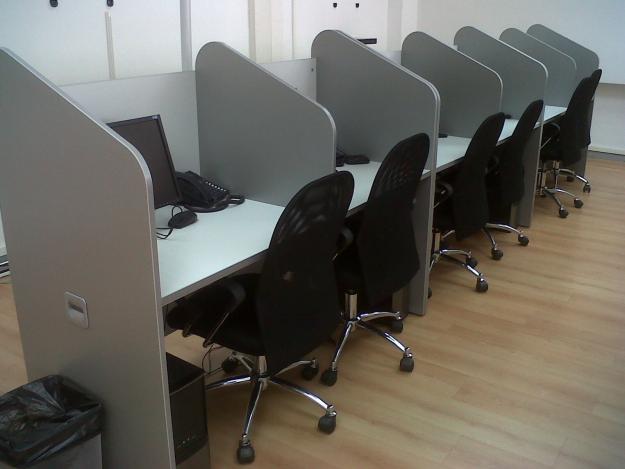 Venta mobiliario call-center/locutorio