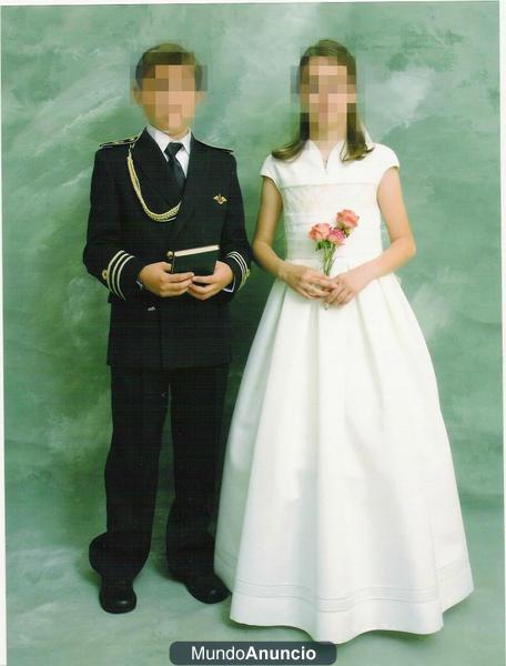 VENDO VESTIDO DE NIÑA Y TRAJE DE ALMIRANTE DE PRIMERA COMUNION