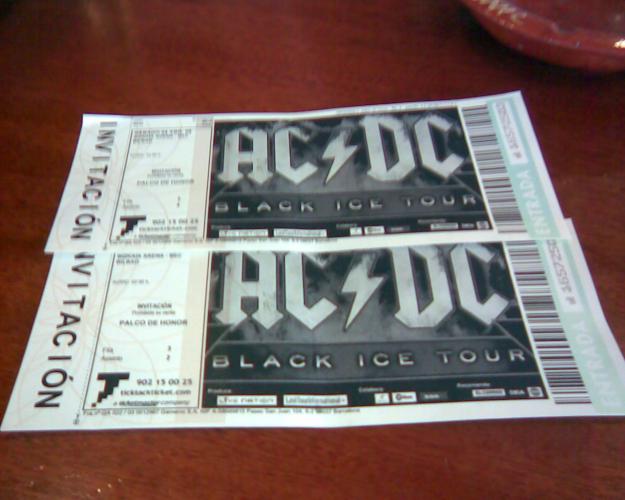 Concierto acdc Bilbao