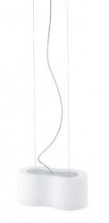 Vibia Eight Lámpara colgante individual - Opal - iLamparas.com