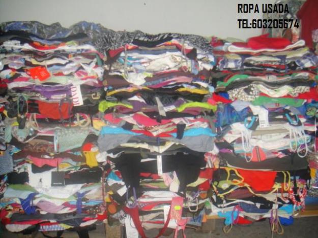 ROPA USADA CASI NUEVA CLASE AAA (VENTA POR KILO)