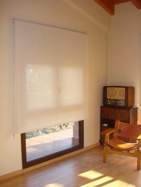 Cortinas enrollables de screen