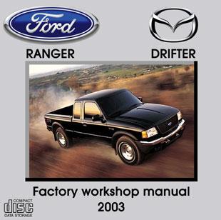 Ford Ranger Workshop manual 2003