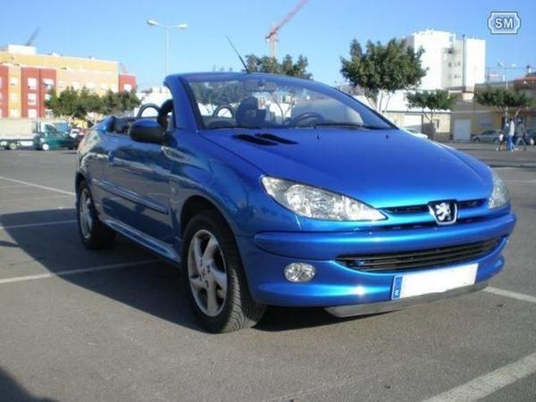 vendo peugeot 206 cc azul metalizado