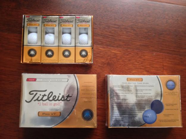 Vendo Bolas de Golf Titleist PRO V1 sin estrenar