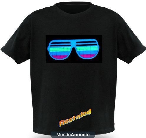 camisetas luminosas