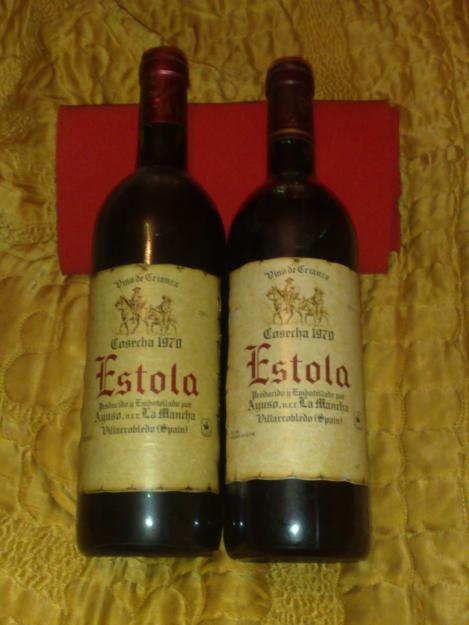 vino estola del año 70 crianza