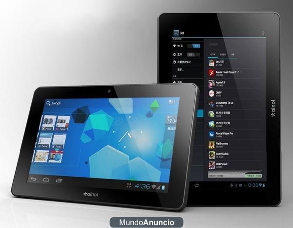 Tablet Ainol Elf 2012 android 4.0 y la única con firmware en español