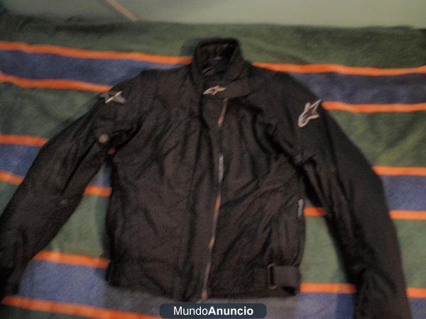 CHAQUETA MOTO ALPINESTAR TALLA S MUJER EN NEGRA