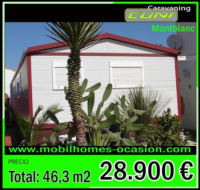 Mobil home en ocasión barato y lujoso