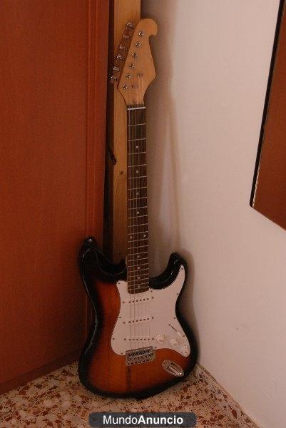 Guitarra elevtrica XDean modelo stratocaster + Ampli