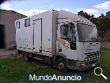 Camión Iveco para transporte de caballos