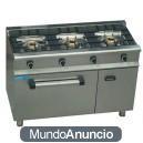 COCINA DE 3 FUEGOS Y HORNO NUEVA