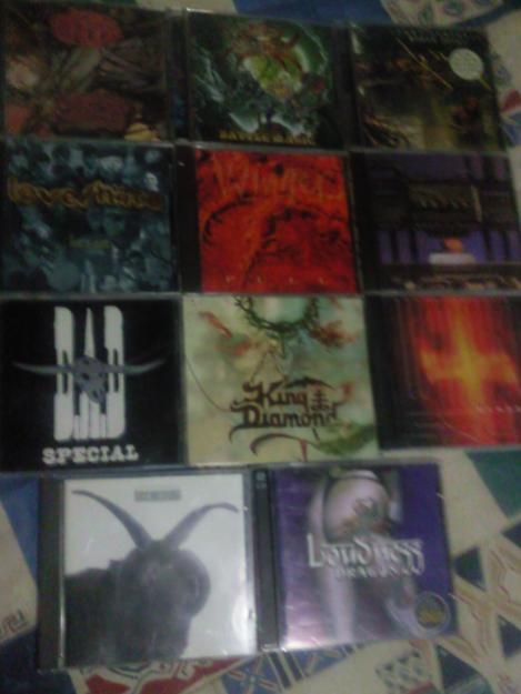 vendo lote de 12 cds (11 + 1 doble )