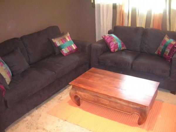 VENDO SOFA NEGRO 3X2