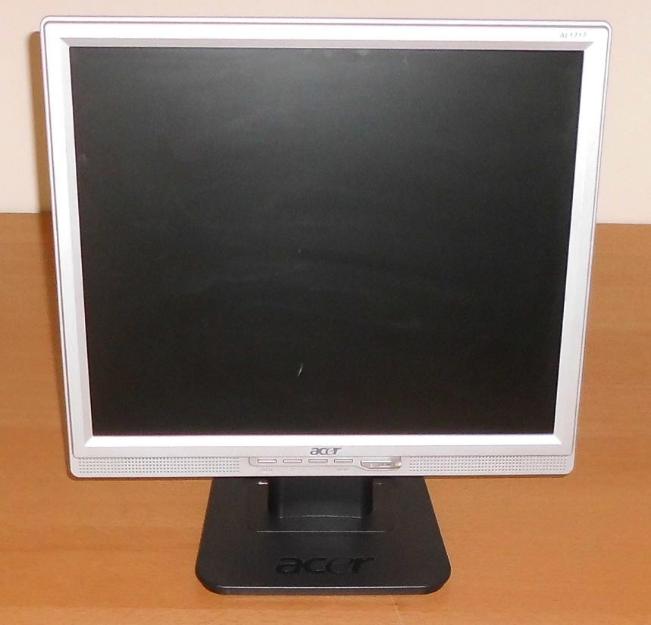 Monitor TFT 17'' Acer AL 1717 Usado con faltas. Ver descripcion y fotos