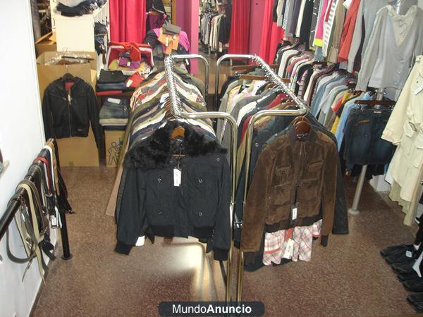 ROPA DE MARCA, STOCK TOTAL POR CIERRE. 6.700 PRENDAS.