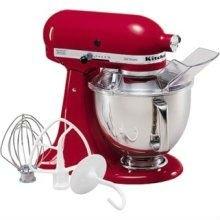 Amasadora Kitchen Aid Artisan 5KSM150 PSEER Robot Cocina Rojo