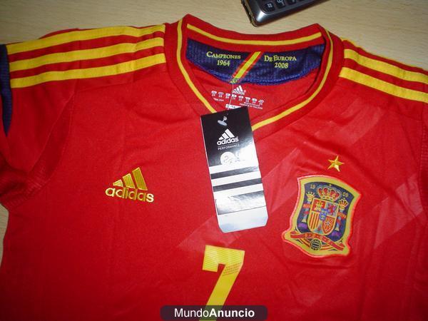 equipacion niño oficial futbol españa