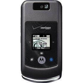 Motorola w755 Phone, Black (Verizon Wireless)