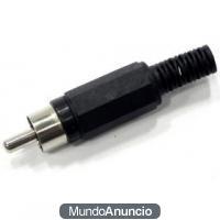 Conector RCA Macho para Soldar