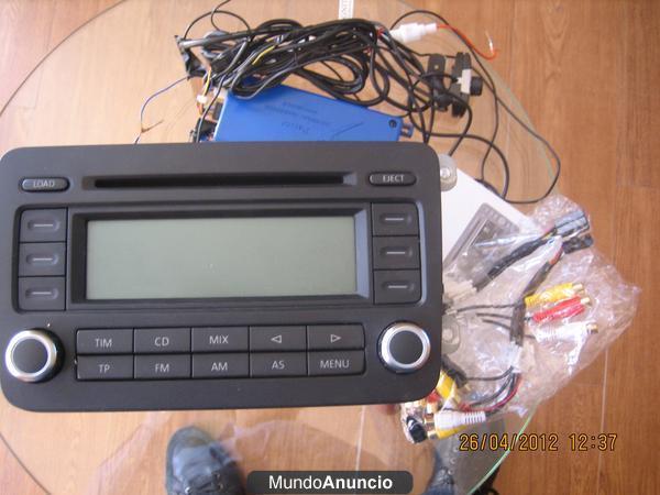 RADIO CD ORIGINAL DE VW+PARROT