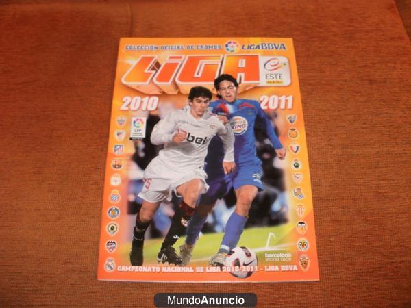 Vendo Album futbol 10/11 + mundial 2010