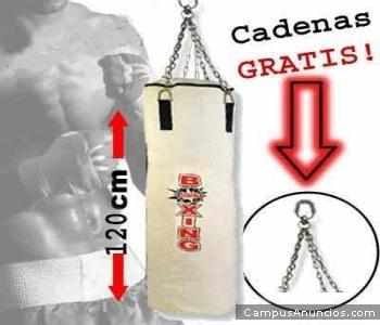 NEW! SACO PROFESIONAL DE BOXEO + JUEGO DE CADENAS 45€ !