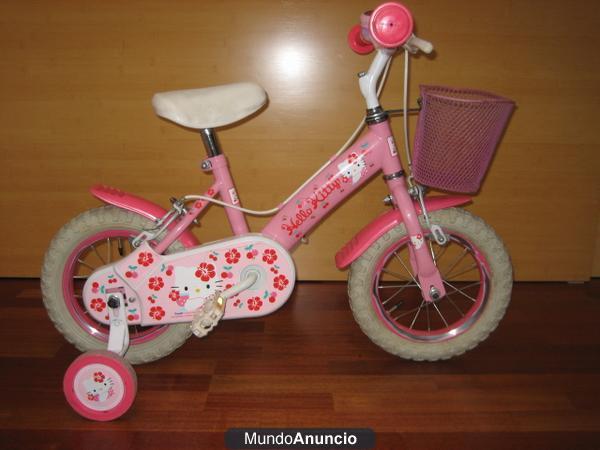 BICICLETA HELLO KITTY DE 12\