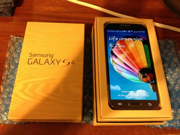 Samsung galaxy s4 16 gb negro,nunca abierto mostrar