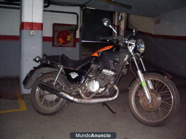 300€ VENDO CAGIVA ROADSTER 125cc SINIESTRO; piezas, despiece, desguace