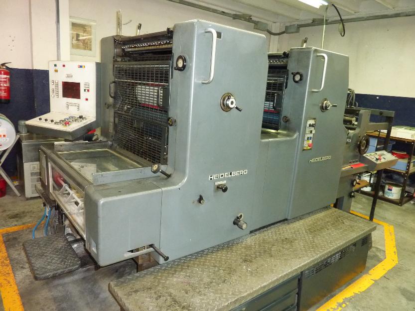 Se vende máquina offset heidelberg moz s