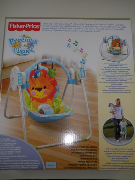 Vendo columpio portátil planeta féliz de Fisher Price