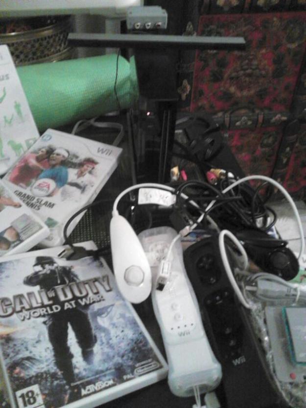 Wii + juegos y accesorios originales