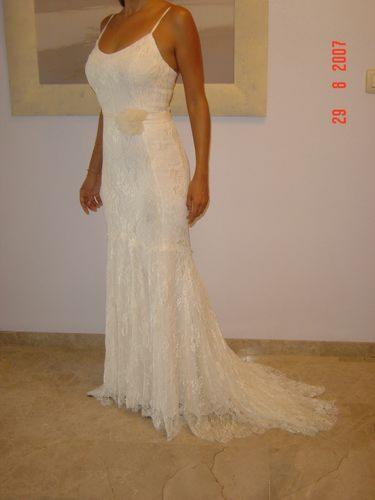 Vestido de novia de la diseñadora Lydia Delgado