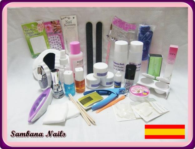 Lote para uñas acrilicas o de gel